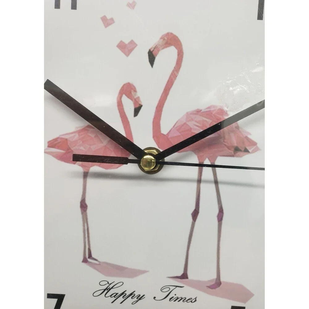 Round Plastic Wall Clock, (app.10